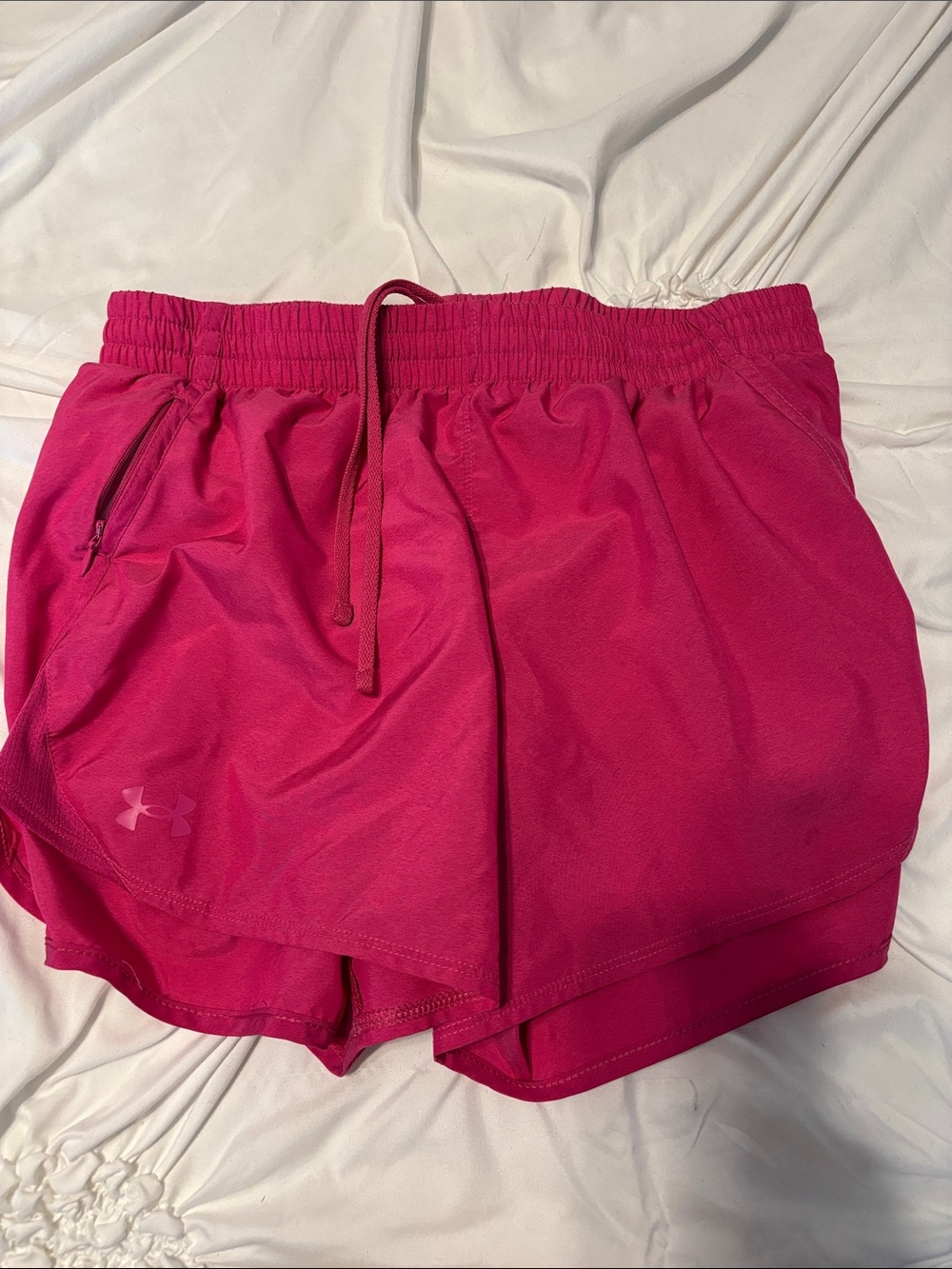Under Armour Women’s Bright Pink Athletic Shorts
